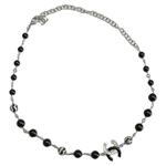 CHANEL Жемчужное ожерелье CC Unisex Silver - фото 3