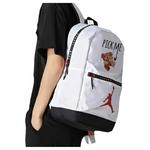 Jordan Полиэстеровый рюкзак унисекс белый, White - фото 8