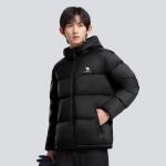 Капсульная пуховая куртка унисекс CAMEL, Темный оливковый зеленый/Фантомный черный - фото 4