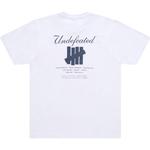 Футболка унисекс UNDEFEATED, белый - фото