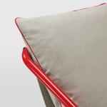 Кресло Ikea Onnestad, красный/бежевый - фото 3