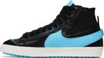 Кроссовки Nike Blazer Mid '77 Jumbo 'Black Baltic Blue', черный - фото 4