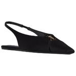 Санкт Лоран Babylone Слингбэки Женские, Черный - фото 3