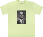 Футболка Supreme Malcolm X Tee 'Pale Mint', зеленый - фото