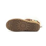 Угги UGG Classic Mocha Bear, коричневый / белый - фото 5