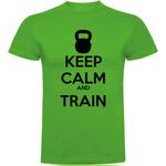 Футболка Kruskis Keep Calm And Train, зеленый - фото