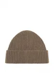 Сложенная в рубчик шапка Les Deux, коричневый - фото 2