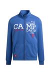 CAMP DAVID Худи на молнии в синем цвете - фото