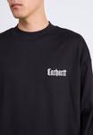 Толстовка Carhartt WIP SCHOOLING MOCKNECK, Black - фото 6