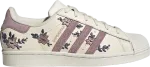 Кроссовки Adidas Wmns Superstar 'Floral', кремовый - фото
