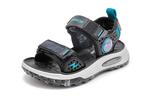 Дышащие Легкие Детские Сандалии Warrior, Черный/Голубой - фото 7