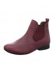 Женские ботинки челси Think! GUAD2 кожаные, малиновый - фото