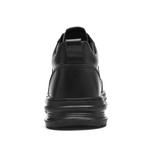 Повседневные мужские туфли черные экстравагантные - фото 5