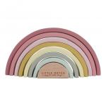 Little Dutch, Развивающая игрушка Rainbow, розовый - фото 4