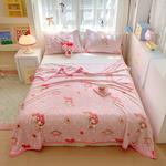 Пледы, пледы для дивана и флисовые одеяла Sanrio, кремовый - фото 4