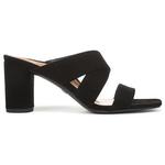 Босоножки на каблуке Merlot Vionic, black suede - фото