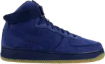 Кроссовки Nike Air Force 1 High LV8 GS 'Blue Void Gum', синий - фото 2