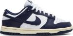 Кроссовки Nike Wmns Dunk Low 'Vintage Navy', синий - фото