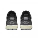 Кроссовки Nike Air Jordan 1 Low SE Craft, темно-серый/черный/бежевый - фото 5