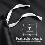 Комплект постельного белья Utopia Bedding, 2 предмета, 140x200/65x65 см, черный - фото 7