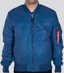 Куртка Alpha Industries MA-1 VF 59 Reflective, синяя - фото 2