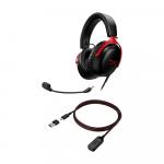 Игровые наушники HyperX Cloud III, черный/красный - фото 5