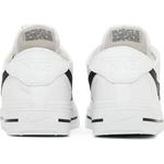 Кеды Nike Court Legacy Canvas, белый/черный - фото 3