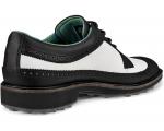 Кроссовки ECCO Golf Classic Hybrid Wing Tip Water Resistant, цвет Black/White - фото 4