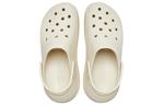 Сандалии Crocs Classic Crush Clog 'Bone', белый - фото 5