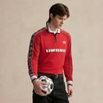 Футболка унисекс Umbro, вишнево-красная - фото 7