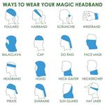 Шарф Monton Skull Monton Unisex Multifunctional, белый - фото 2