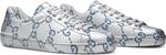 Кроссовки Gucci Ace Low GG Monogram, серебряный - фото 9