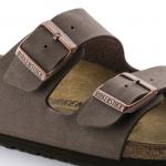 Сандалии Birkenstock Arizona Birko-Flor Nubuk, коричневый - фото 7