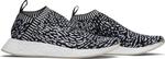 Кроссовки Adidas NMD_CS2 Primeknit 'Zebra', черный - фото 9