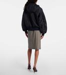 Куртка утепленная с капюшоном Prada, Blue - фото 3