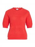 VILA Свитер 'VIMilos' красный - фото