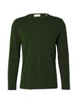 Лонгслив s.Oliver Shirt, темно-зеленый - фото