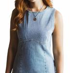 Платье-миди Gisela Denim синего цвета Sofie The Label, синий - фото 3