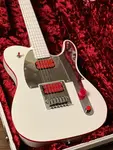 Fender John 5 Ghost Telecaster с кленовым грифом в цвете Арктический белый - фото 6