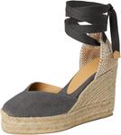 Сандалии CASTANER Chiara 80 mm Wedge Espadrille, цвет Charcoal - фото 7