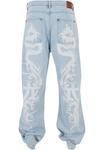 Джинсы Karl Kani Regular Jeans, светло-синий - фото 3