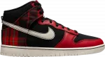 Кроссовки Nike Dunk High SE 'Tartan Plaid', черный - фото 2