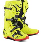 Мотоботы Alpinestars Tech-10 Boots, желтый/черный/красный - фото