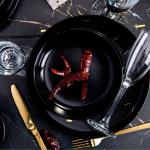 Набор мисок на 6 персон, 6 предметов. Konsimo, черный - фото 3