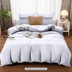 Комплект постельного белья Utopia Bedding, 3 предмета, 260x240/65x65 см, белый - фото 3