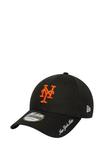Бейсболка New Era NEW YORK METS MLB VISOR SCRIPT FORTY, Schwarz/Black - фото 4