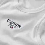 Платье Tommy Jeans Ess Logo 1 Bodycon, белый - фото 3