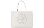 Элла Био Сумка-шоппер Теплый белый TORY BURCH - фото