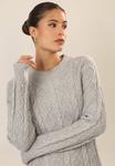 Платье Apart Jumper dress, Graumeliert/Mottled Grey - фото 4
