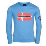 Лонгслив Trollkids Oslo, синий - фото 2